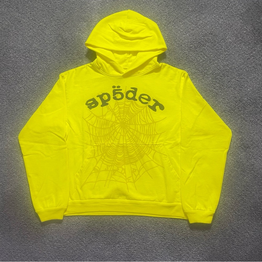 Sp5der Legacy Hoodie ‘Yellow’